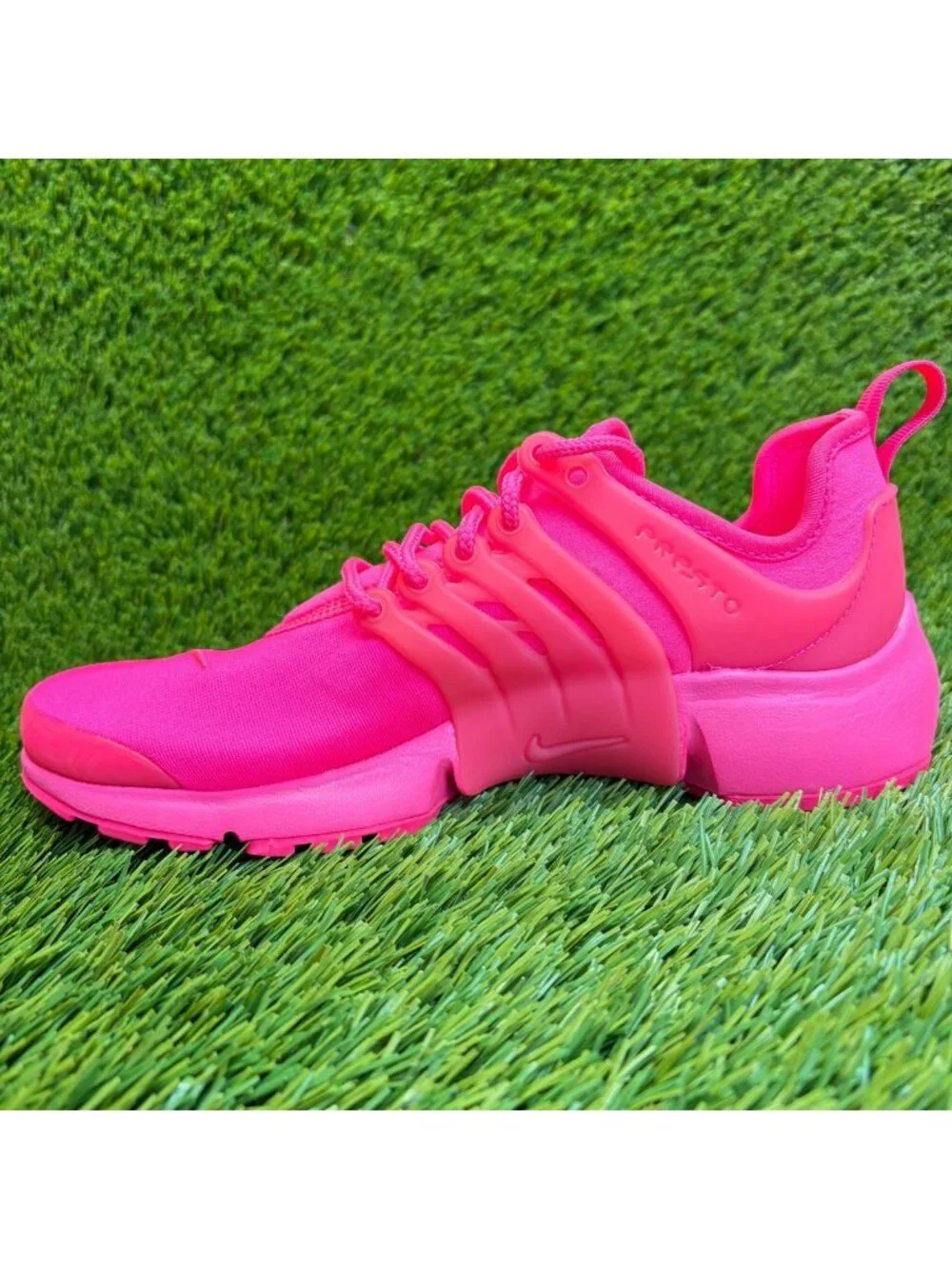 Nike Air Presto Women Size 7 Triple Pink Athletic Running Walking Shoes Sneakers
